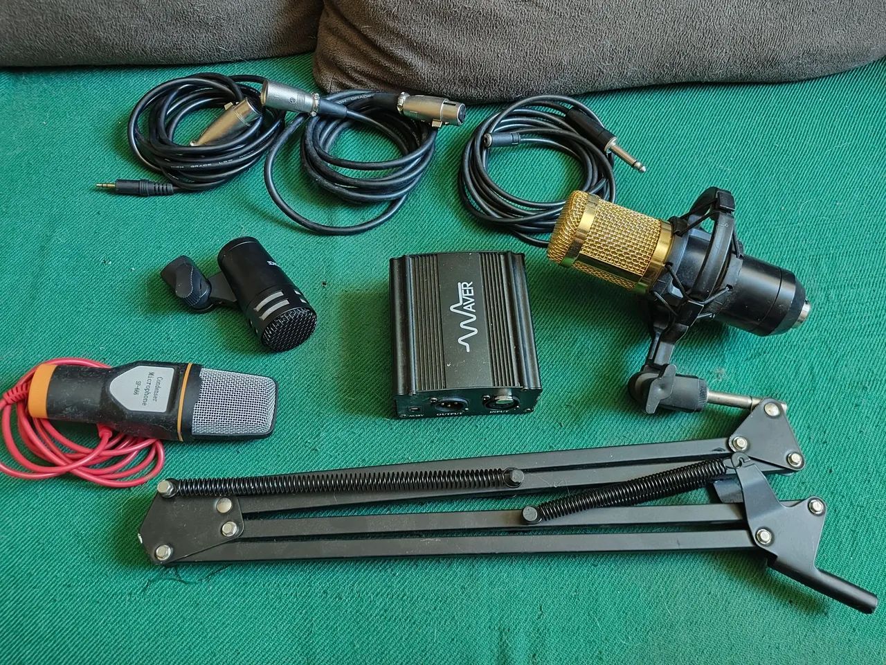 Microfone para podcast 