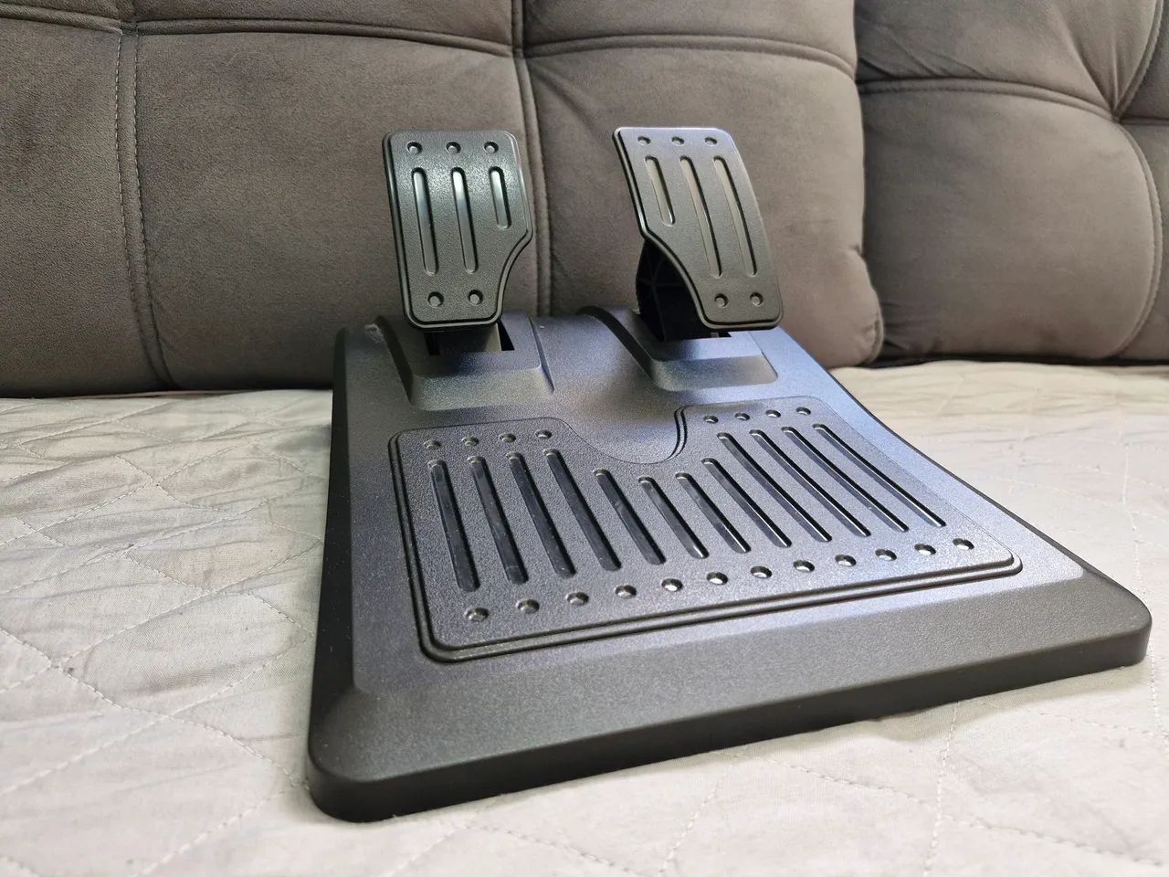 Volante e Pedal force driving XboxOne ps3/ps4 e Pc. Preto Dazz - Foto 5