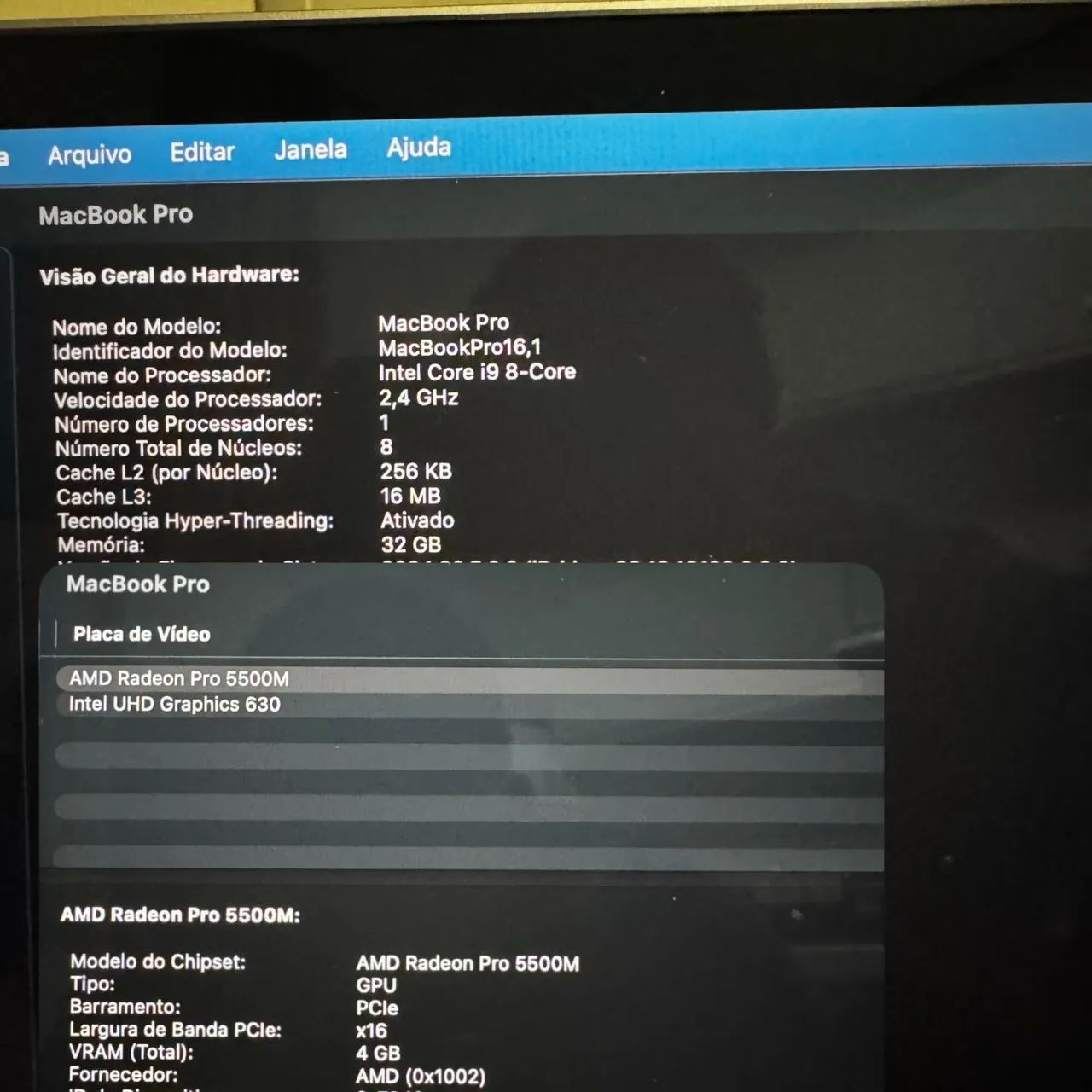 Macbook pro 2019 16 polegadas - Foto 3