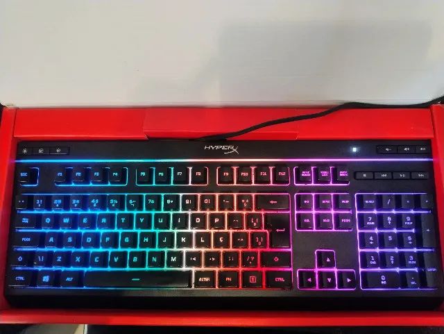 HyperX Teclado Gamer HyperX Alloy Core RGB, ABNT2, PRETO