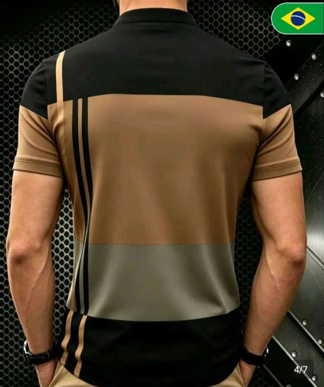 Camisa Polo  Masculina  - Foto 3
