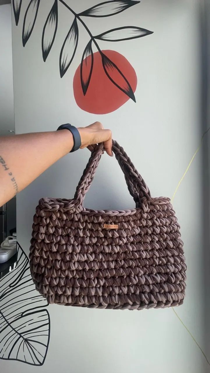 Bolsa de praia chochê