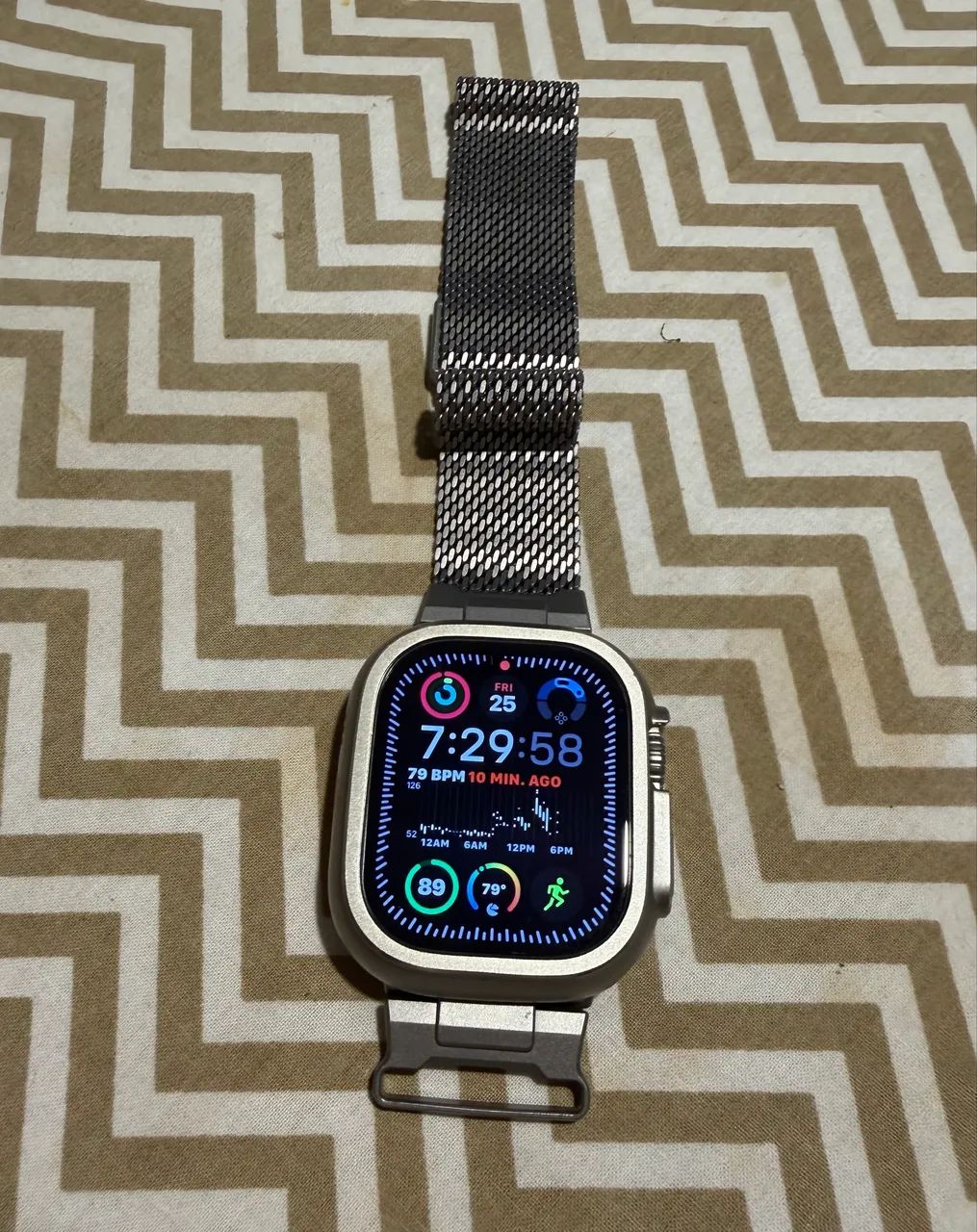 Apple Watch Ultra 2 - 96% Bateria + Loop Milanês + Extras
