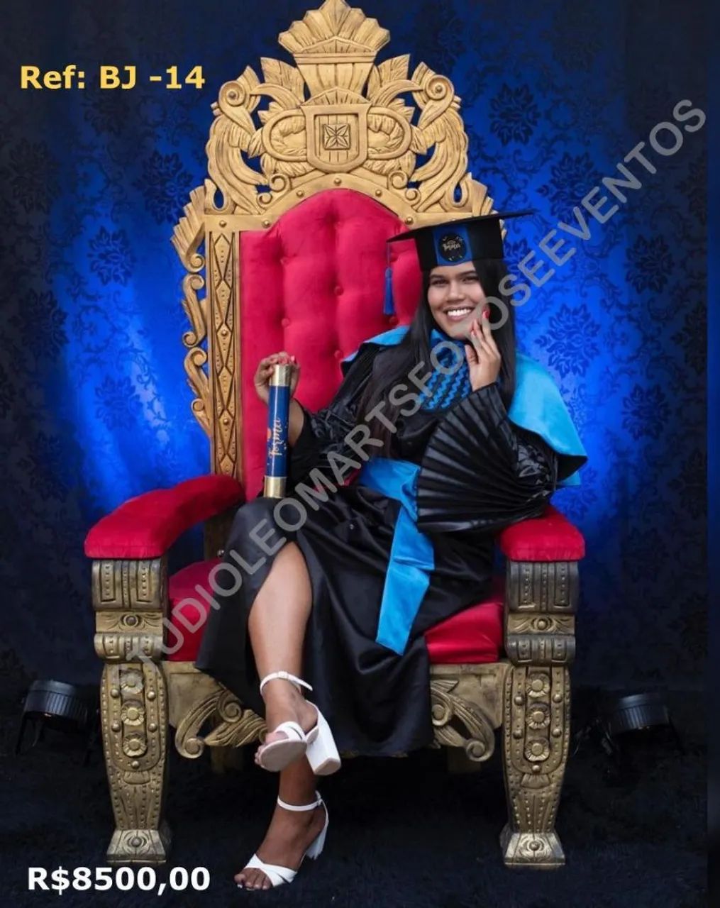 Cadeiras Trono para Formaturas * Debutantes  - Foto 2