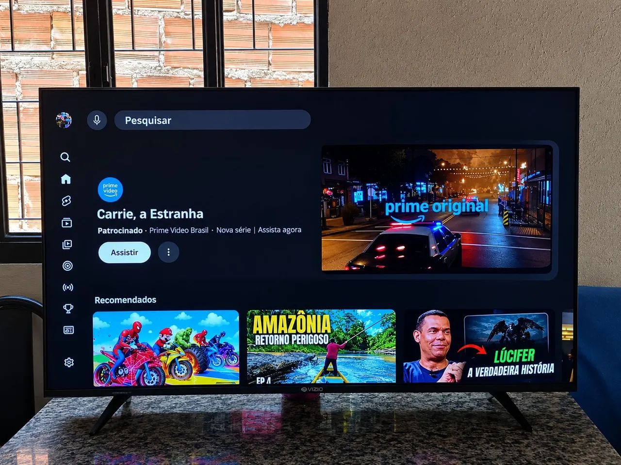 Tv Vizzion 50 polegadas Android