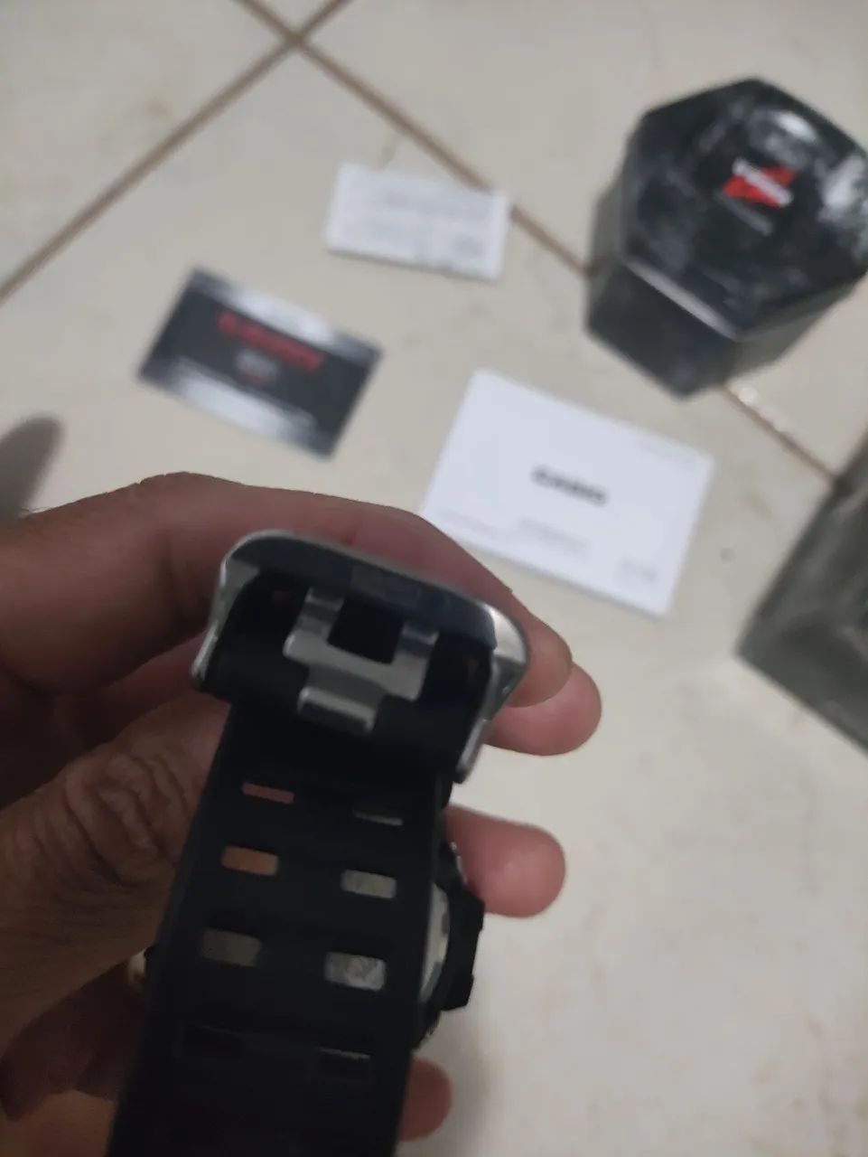 Relógio Casio solar G shock mudman GW 9500 - Foto 5
