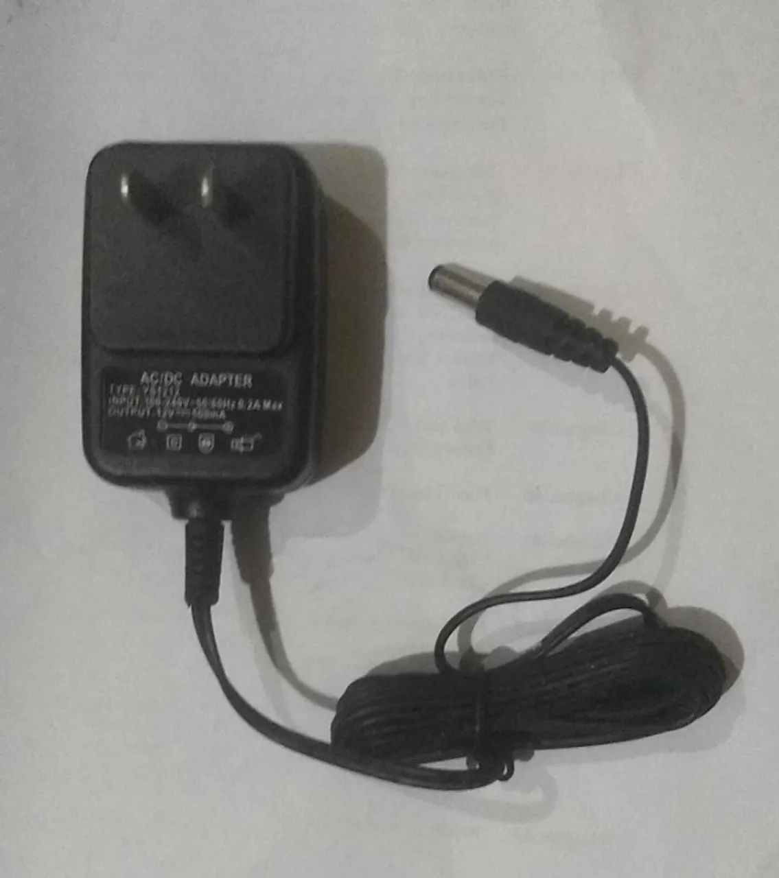 Fonte de Alimentação AC/DC 12V - 500mA - Plug P4