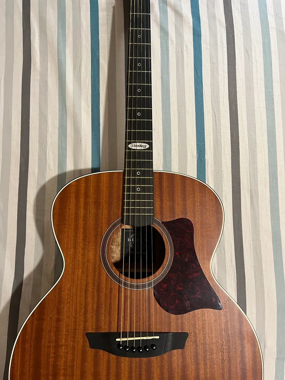 Violão Strinberg SJ200 com capa - Foto 4