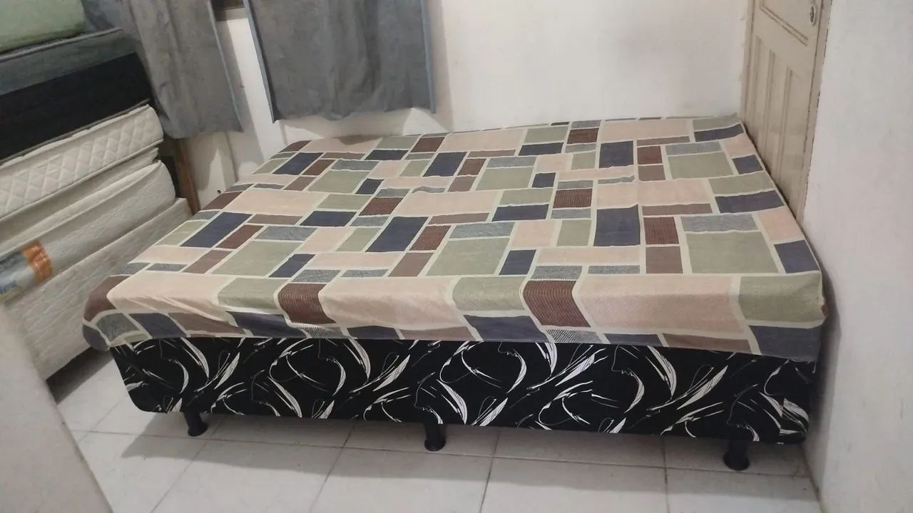 Cama box casal, entrega grátis - Foto 3