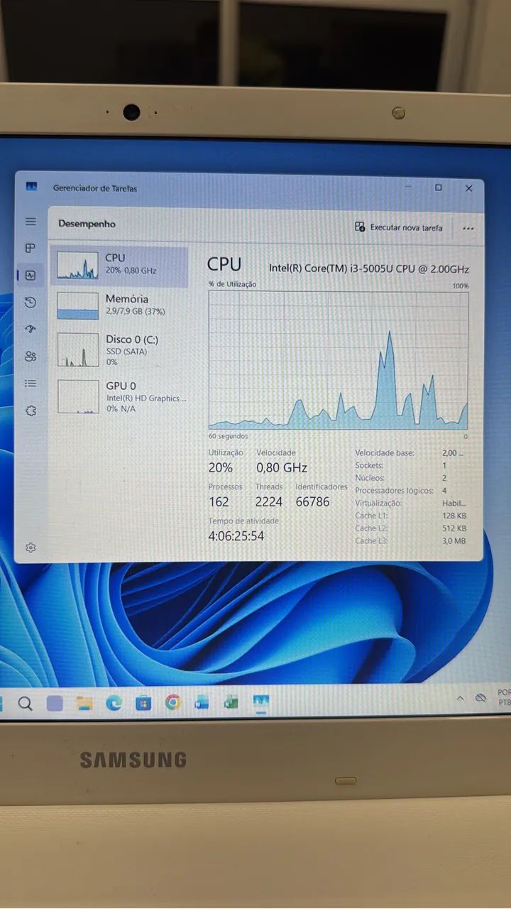 Notebook Samsung i3 quinta geração 8gb ssd512 - Foto 2
