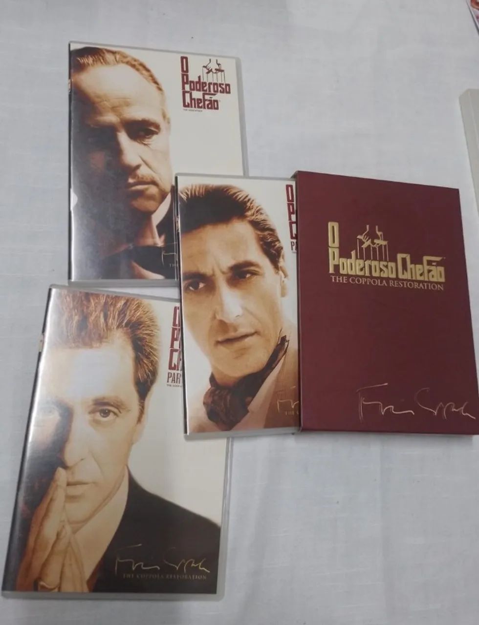 DVD Box Triplo O Poderoso Chefão - The Coppola Restoration ( 24049 ) - Foto 3