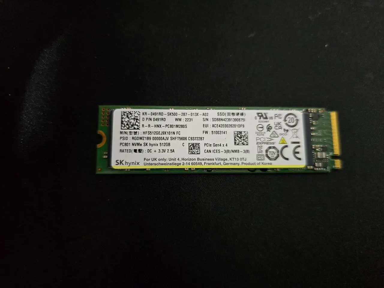 Nvme 512 4.0