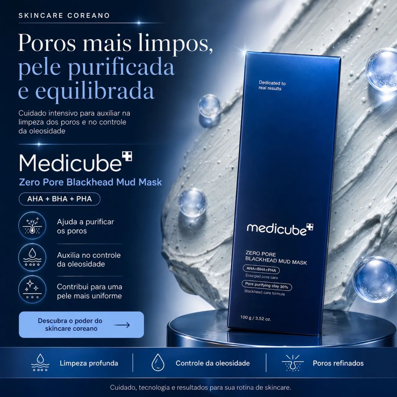 Medicube* Zero Pore Blackhead Mud Mask