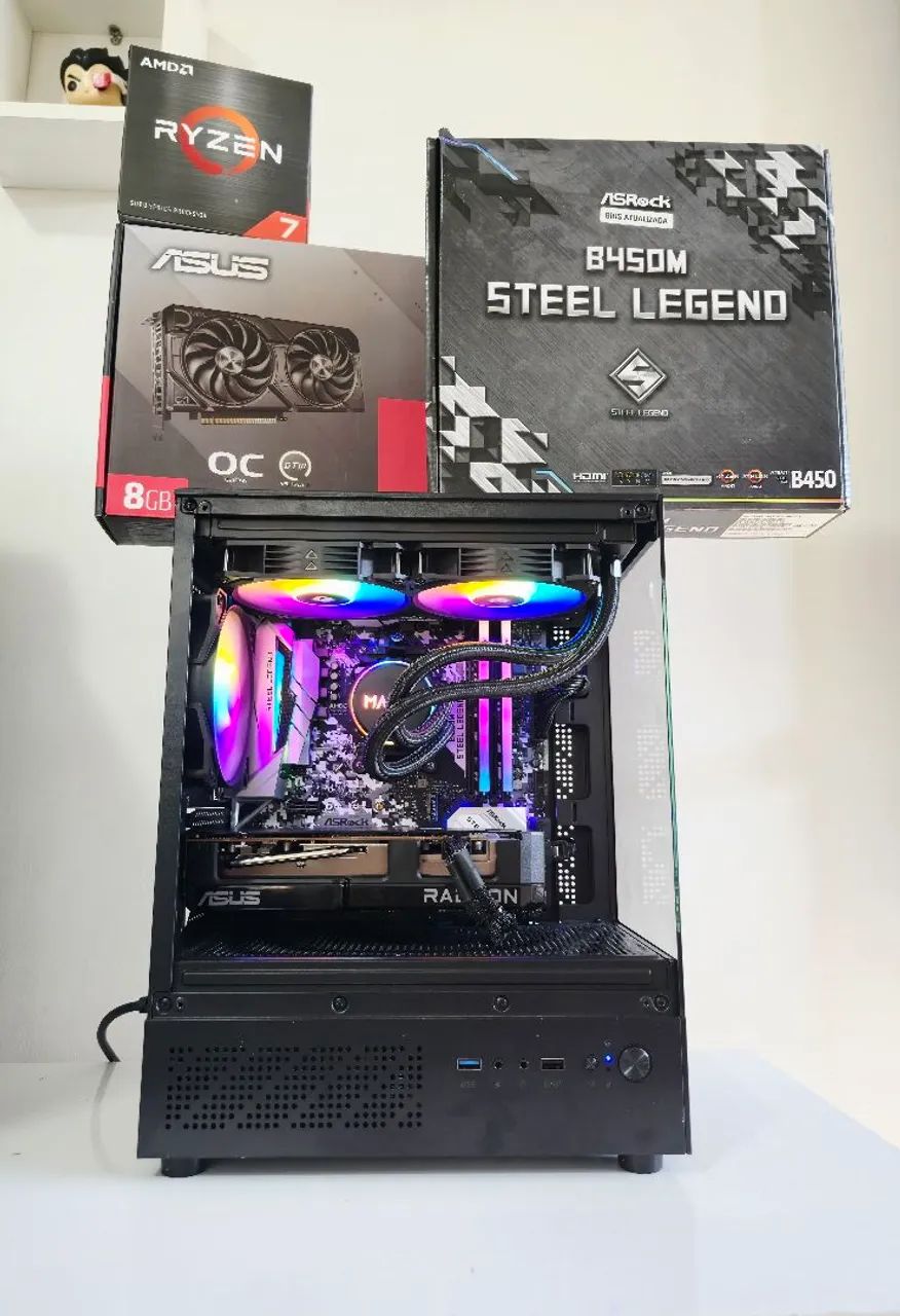 PC GAMER, RX 7600. - Foto 2