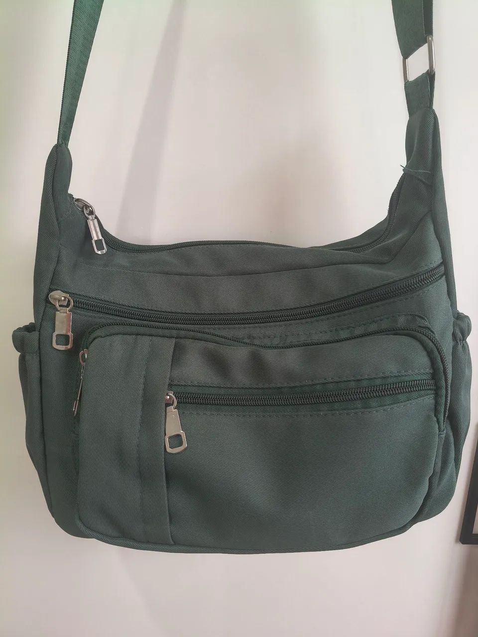 Bolsa verde transversal