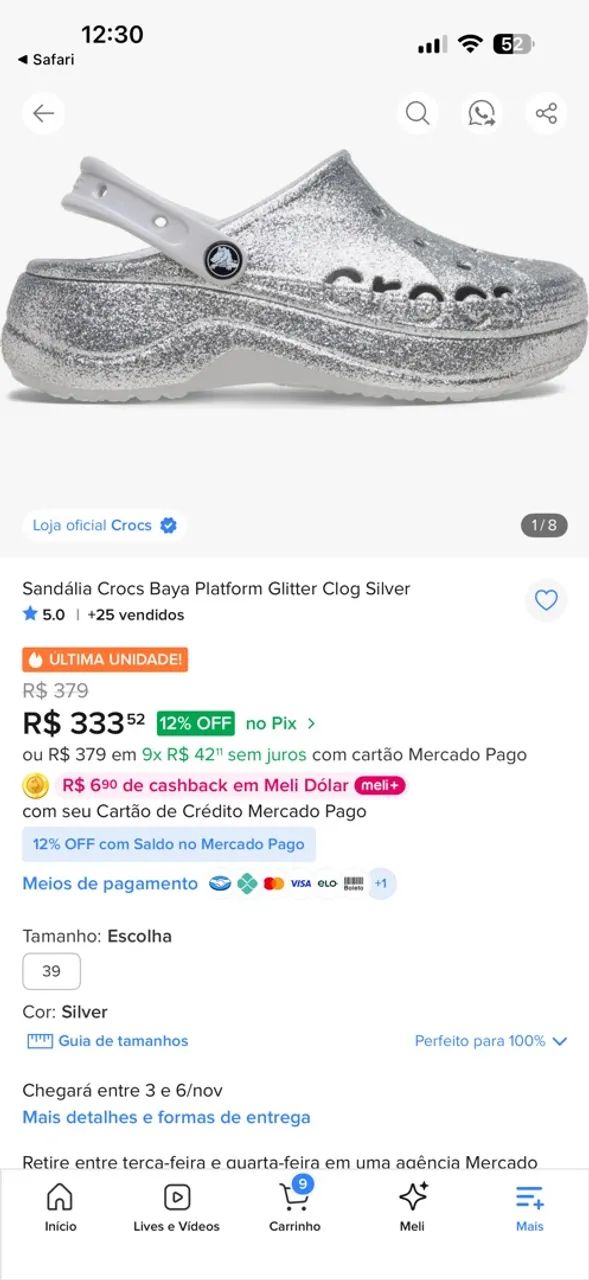 Crocs original nova