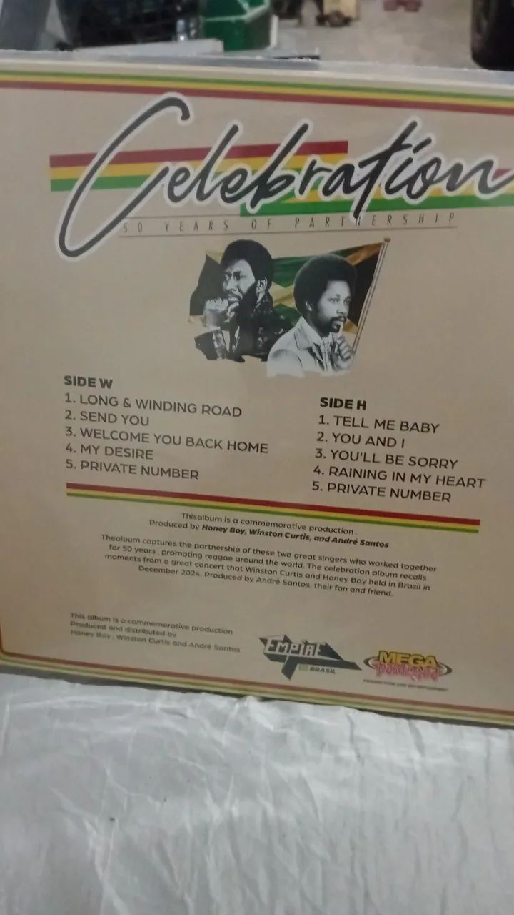 Tenha na sua coleção lp winston curtis e honey boy  - Foto 2