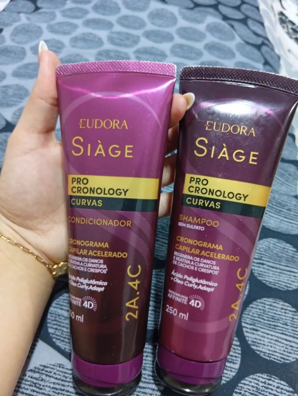 Kit shampoo e condicionador Siage