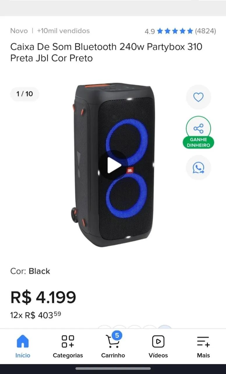 Caixa JBL 310 - Foto 3