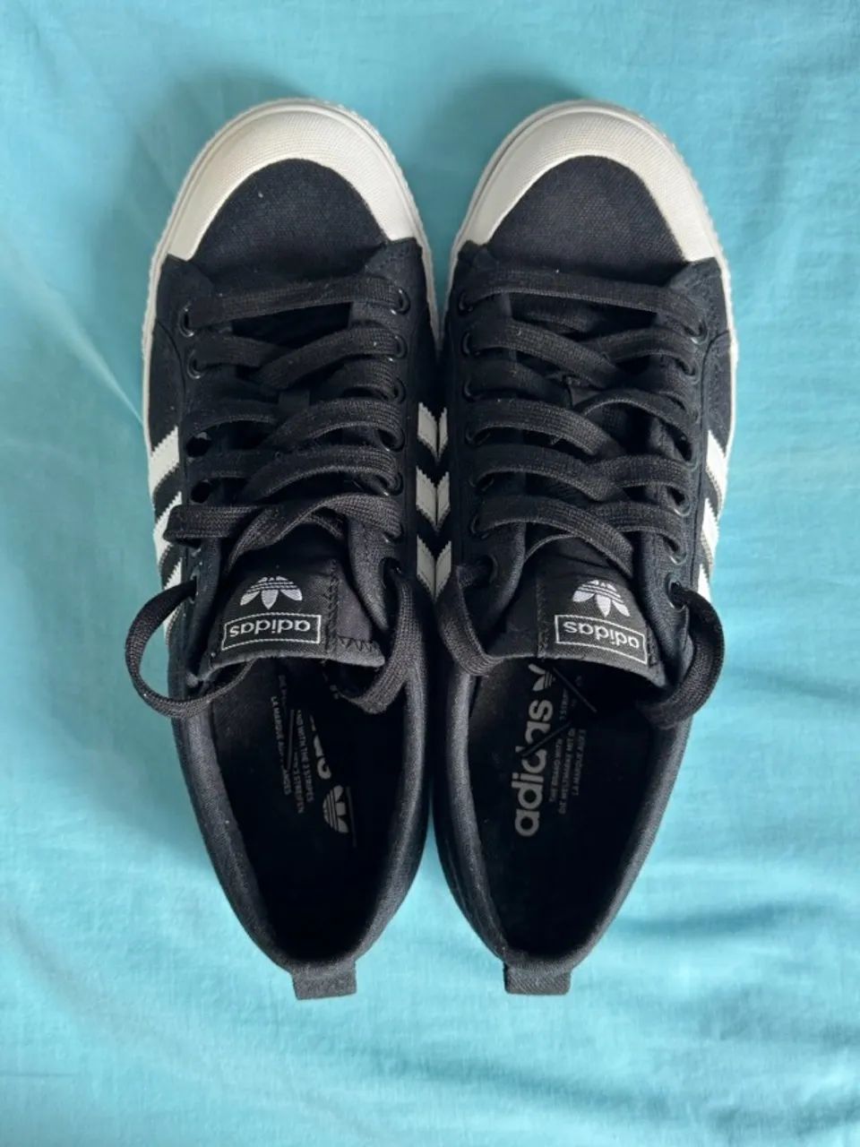 Tênis Adidas Nizza Original - Preto e Branco - Foto 5