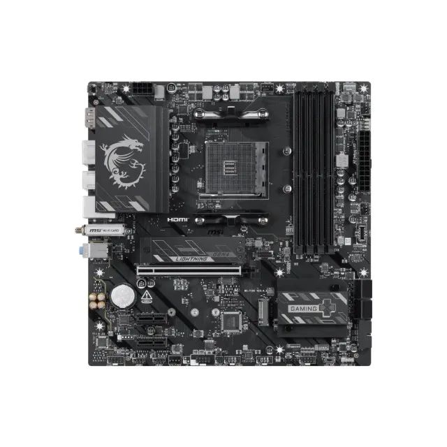 PLACA MÃE MSI B550M GAMING PLUS WIFI 6E - LOJA CONCEITUADA NO BR - Foto 2