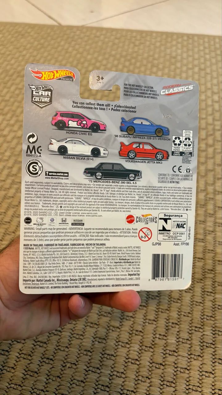 Hot Wheels Volkswagen Jetta Mk3 Modern Classics Premium Cor Vermelha - Foto 4