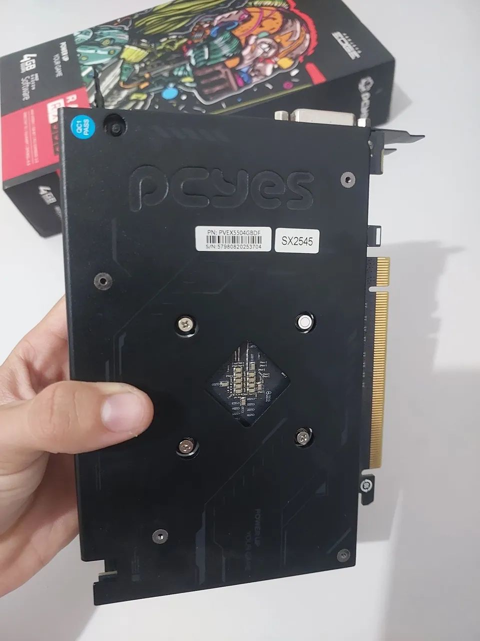 RX 550 NA CAIXA. com garantia ainda - Foto 5