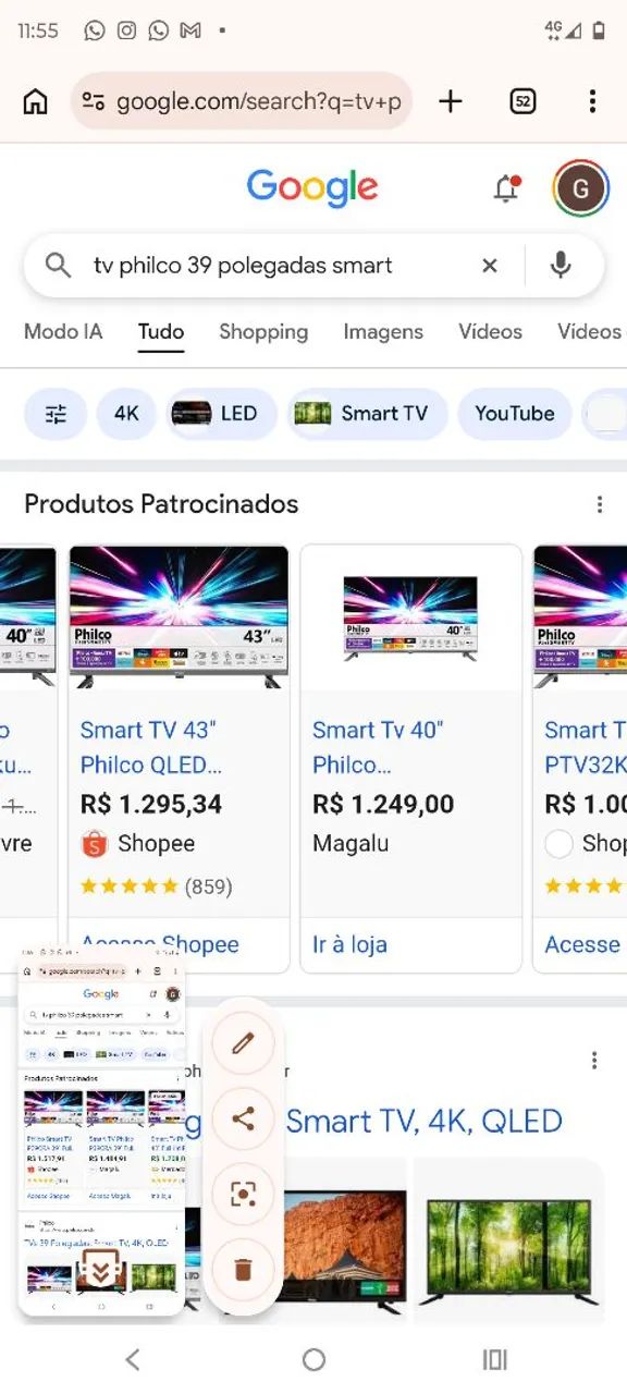Vendo Smart tv - Foto 2