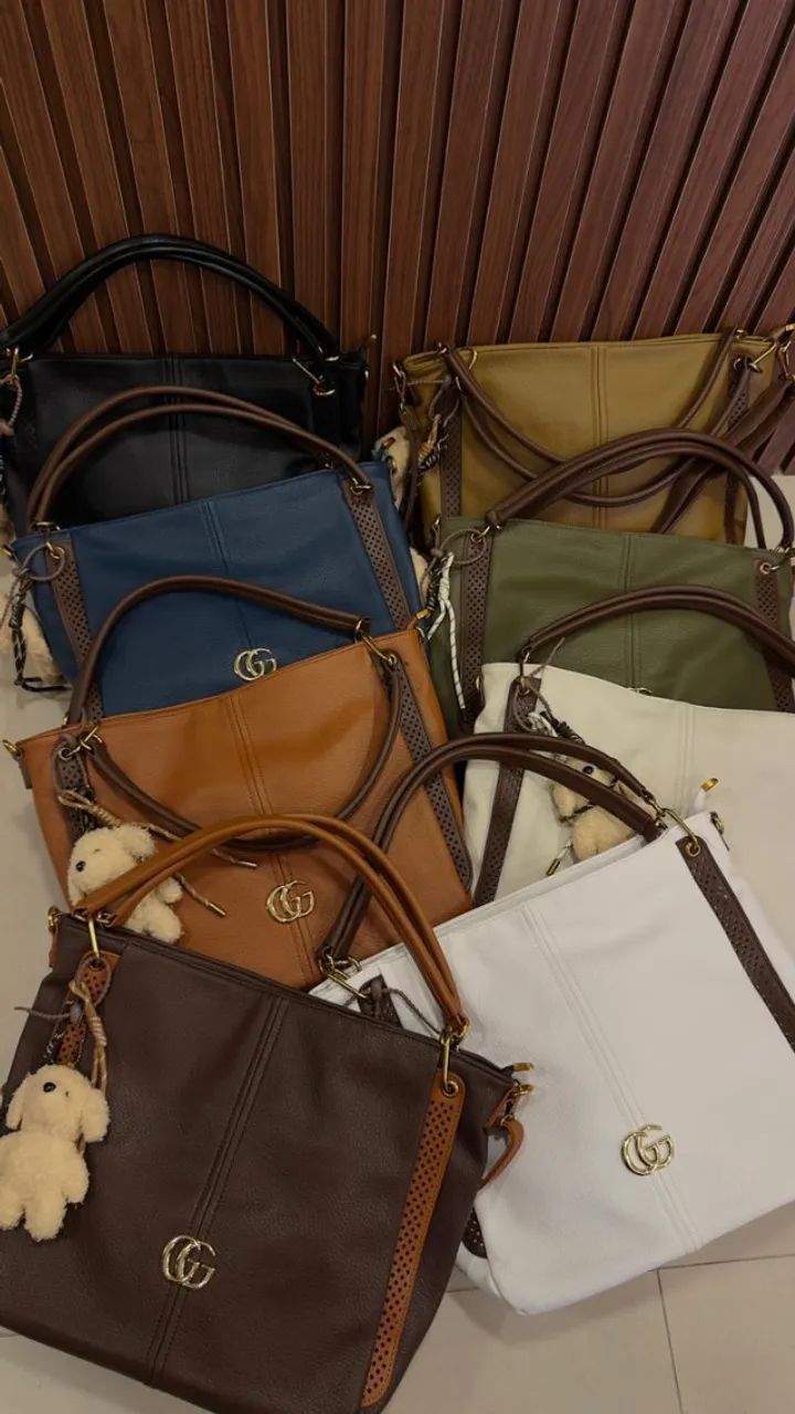 Bolsa Gucci Feminina Linha Importada Premium com Chaveiro - Foto 5