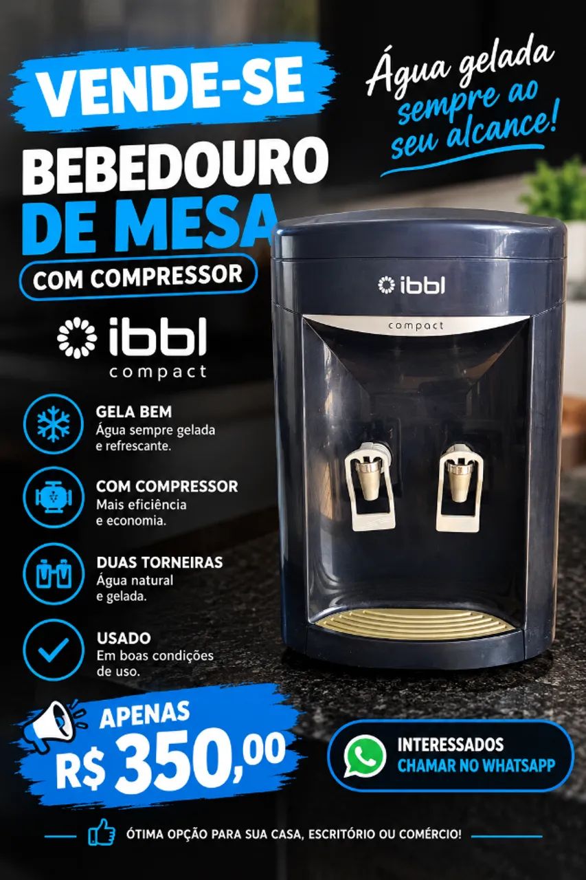 Bebedouro de mesa - Foto 2