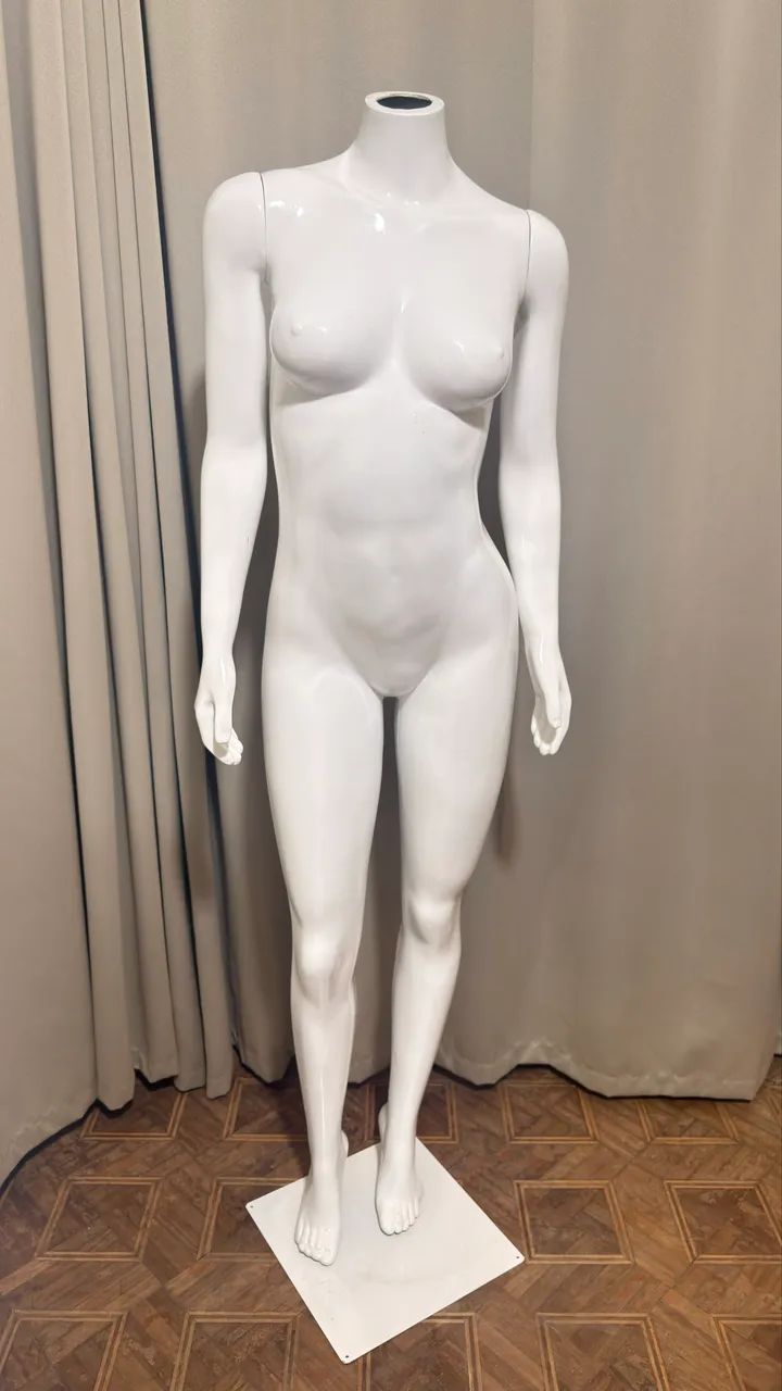 Manequim feminino cabeça aramada  - Foto 5