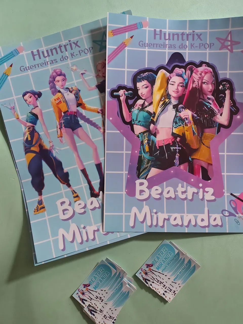 Capas cadernos PERSONALIZADAS 