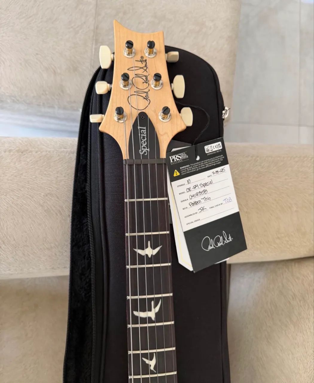 Prs CE 24 Special Faded Blue Americana - Foto 3