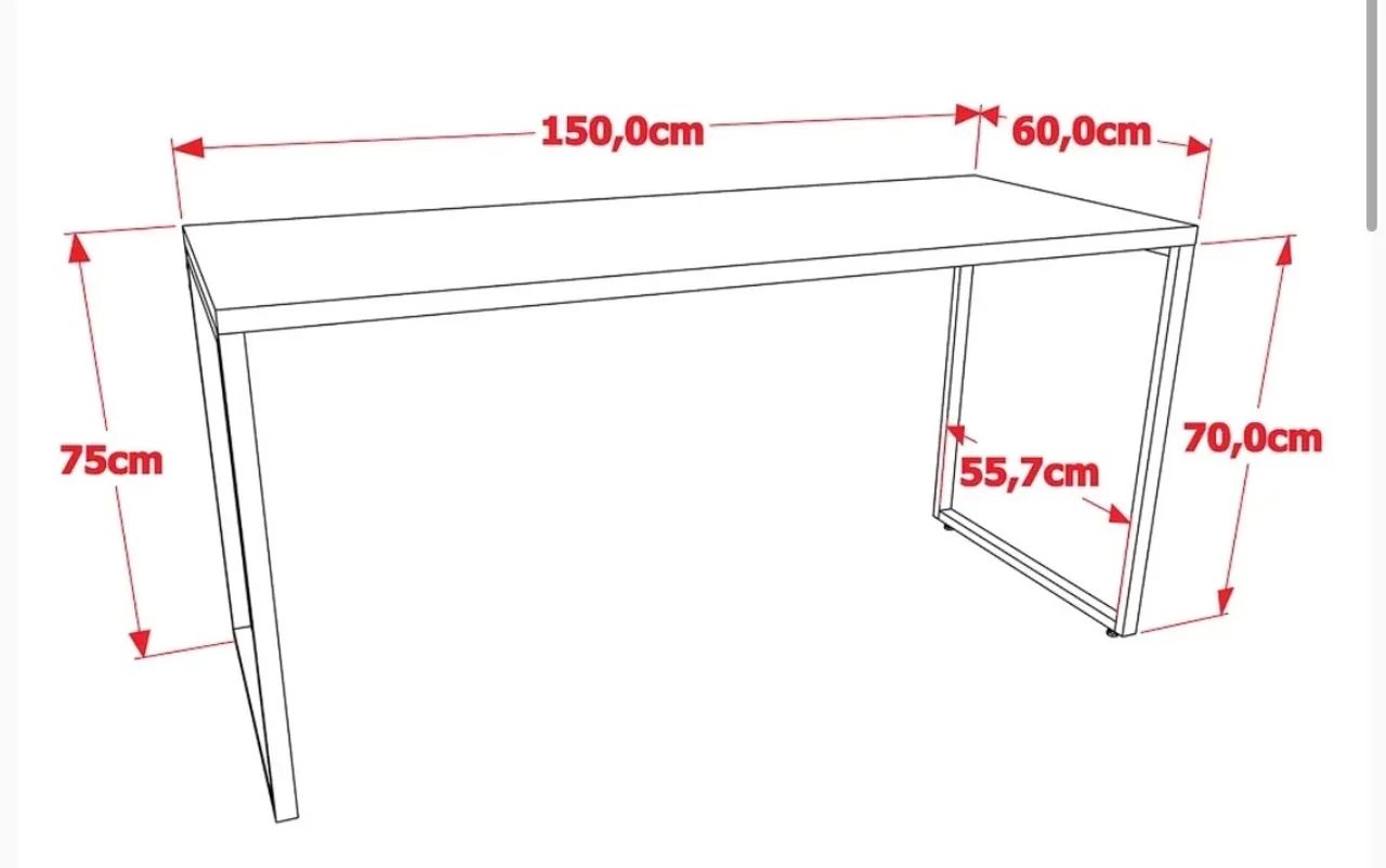 Mesa para escritório home office - Foto 2