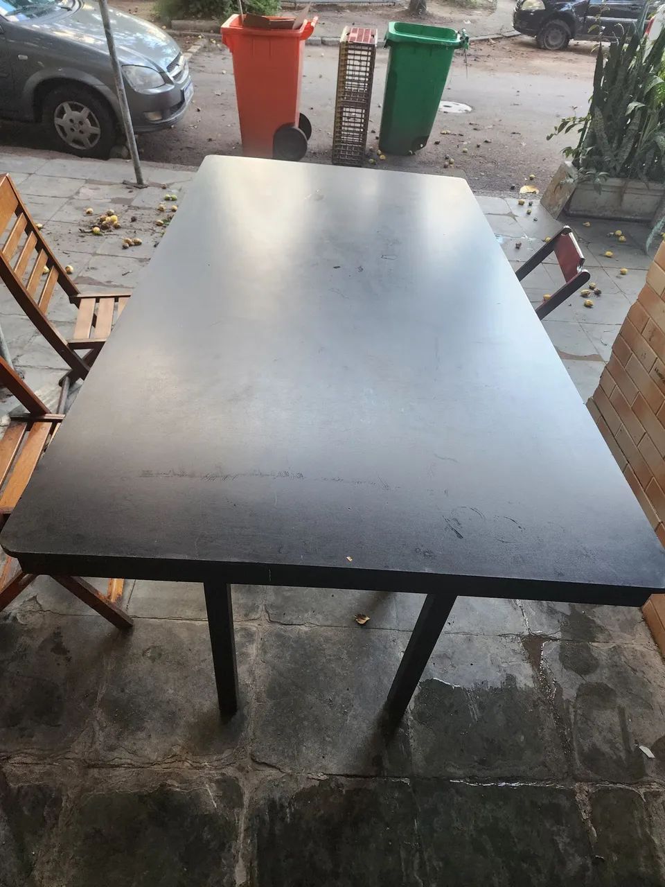 Vendo mesa grande de madeira - Foto 3