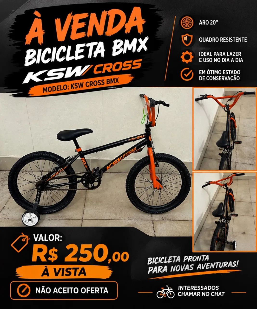 Bicicleta Aro 20 