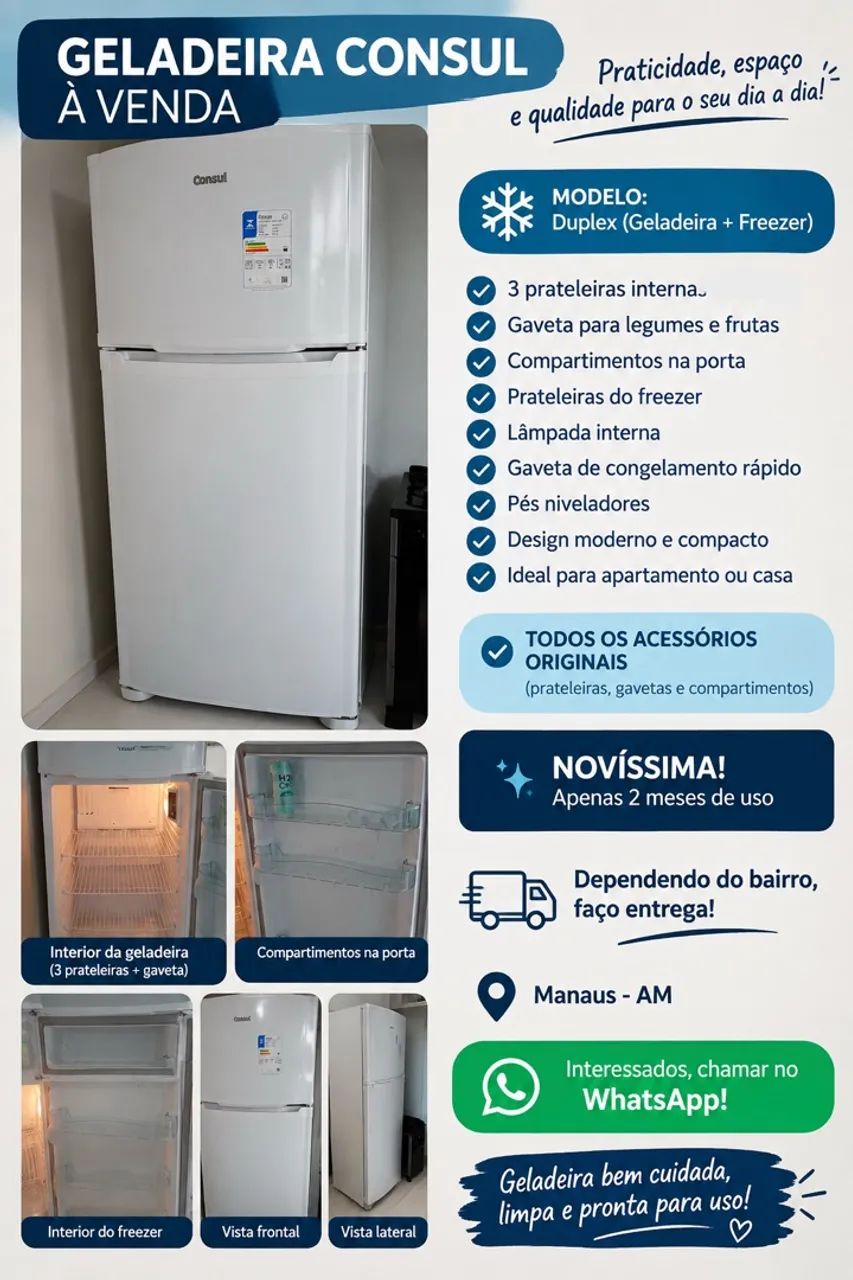 Geladeira Cônsul 