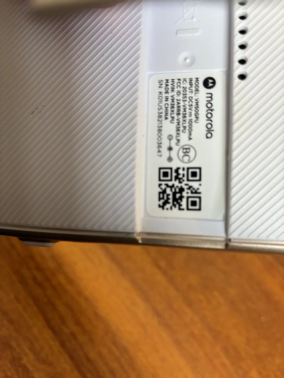Babá Eletrônica Motorola VM50GPU / VM50GBU - Tela 5? + Câmera HD - Foto 5