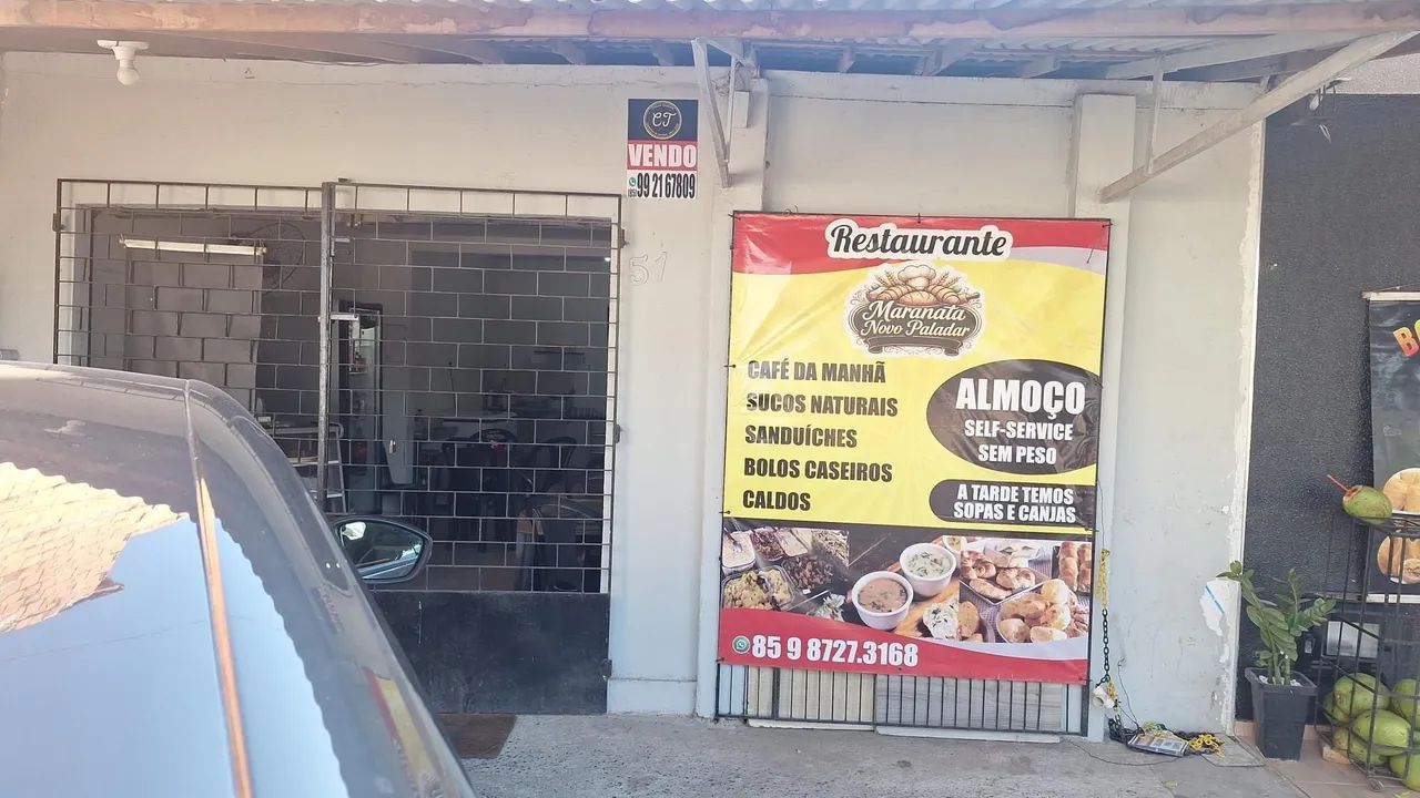 Casa comercial nas Cajazeiras com 1 suíte, cozinha e quintal - Foto 2