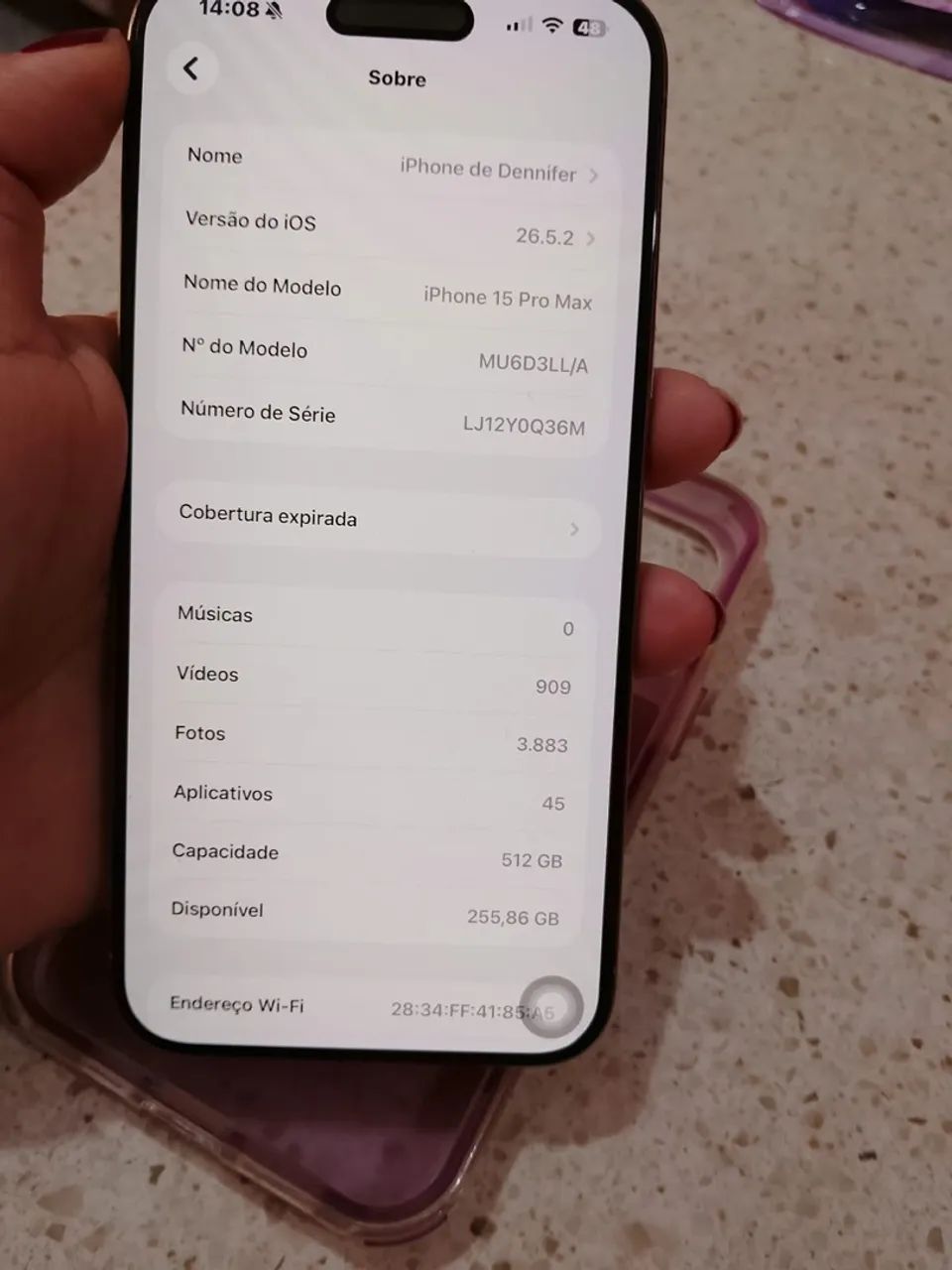 Vendo iPhone 15 pro Max 512gigas titânio natural  - Foto 2