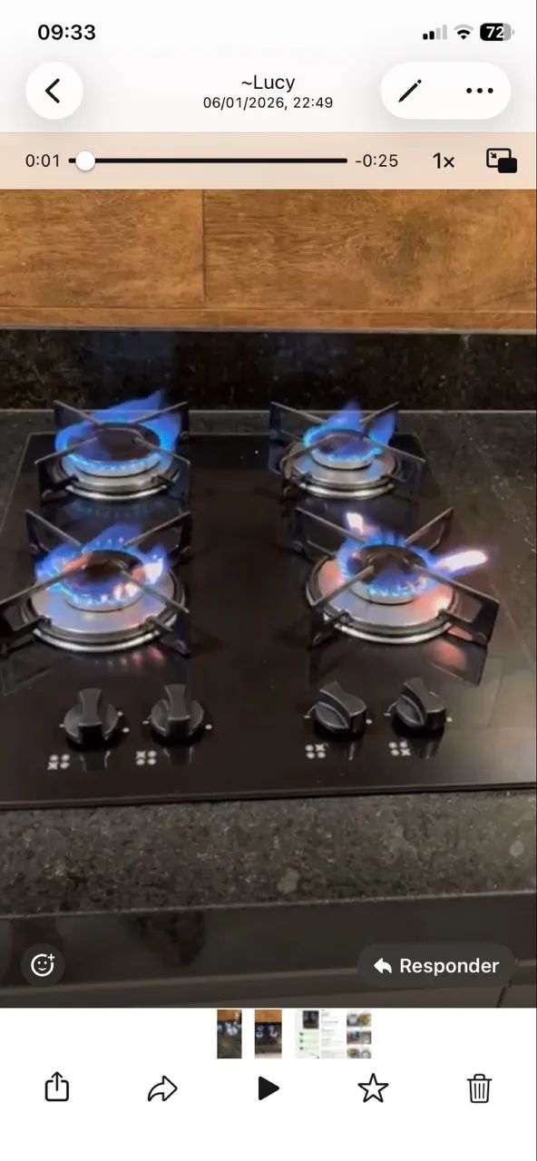 Cooktop fisher 4 bocas  - Foto 2