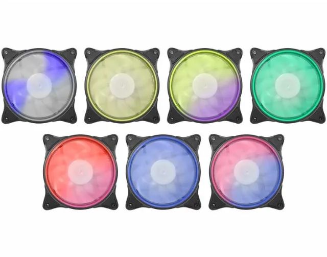 Kit 3 Fans Cooler Argb + Controle e Controladora Kmex Aasa *ENTREGA GRÁTIS* - Foto 6