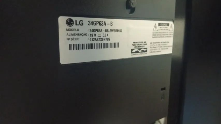 Monitor curvo LG ultragear 34 polegadas  - Foto 3