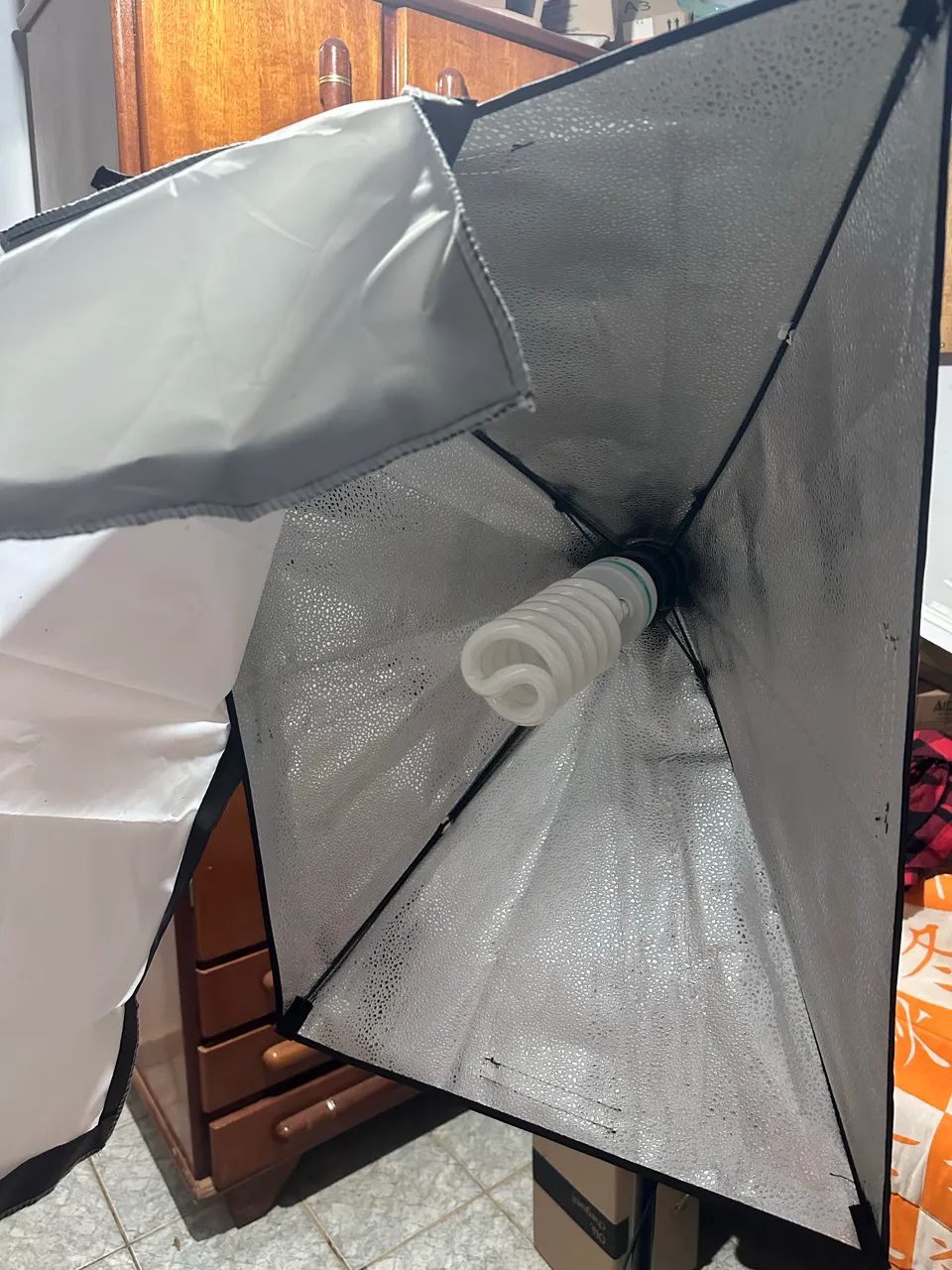 Softbox 50x70 com Lâmpada  - Foto 3