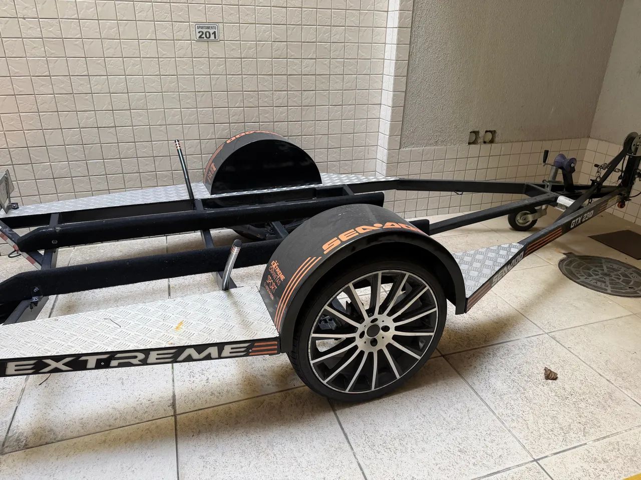 Carretinha Jet ski