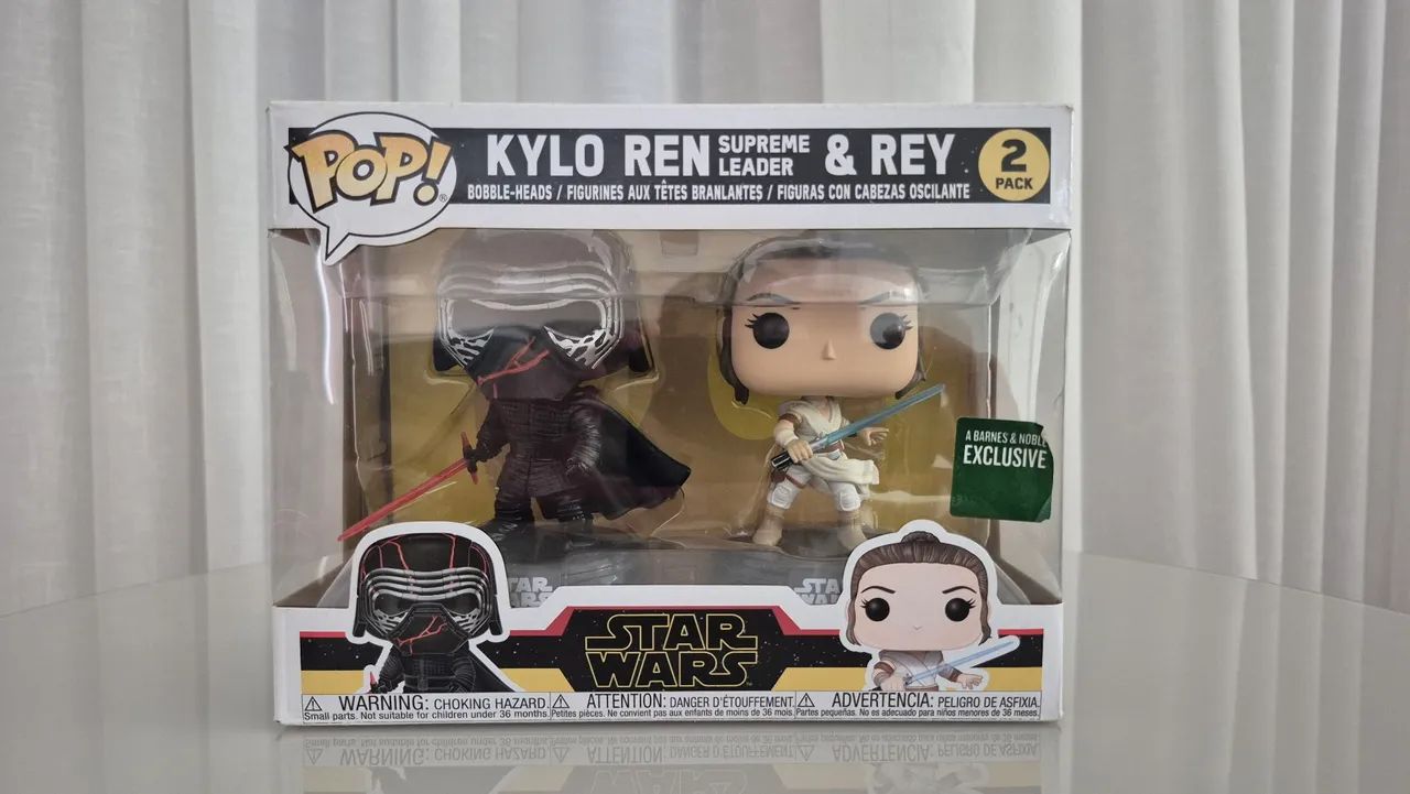 Funko Pop! Star Wars - Kylo Ren & Rey 2 Pack
