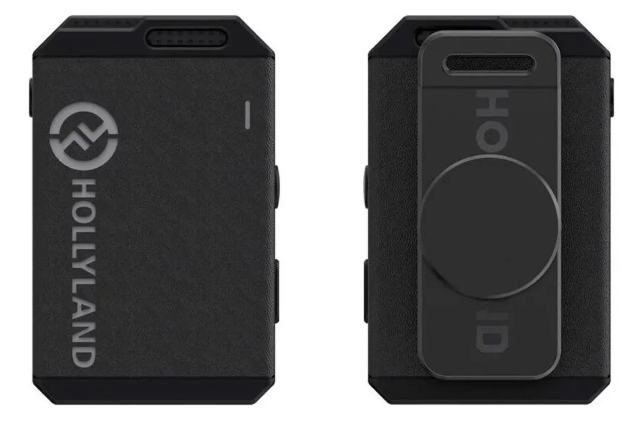 Microfone Lapela e Gravador HOLLYLAND Lark MAX 