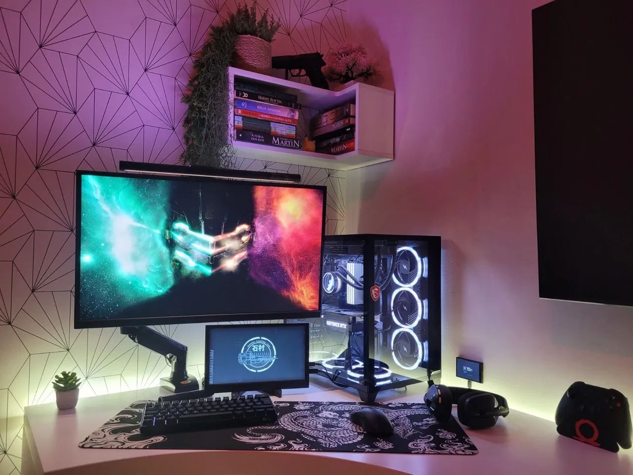 ? PC GAMER RTX 4070 + RYZEN 7 | 32GB | NVME ? R$ 7.300