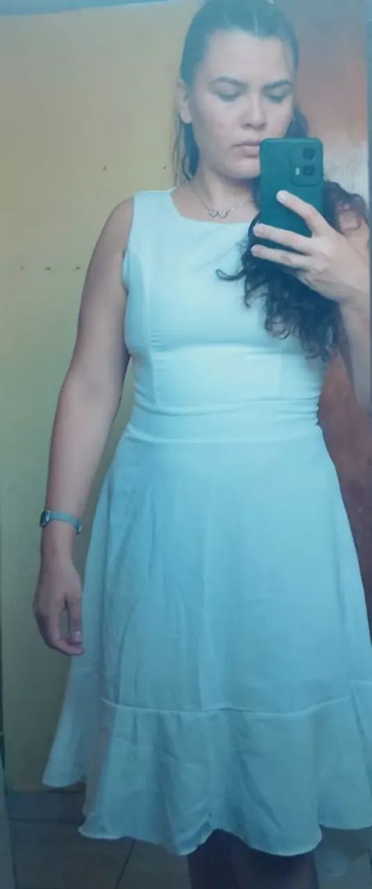 Vestido calda de sereia  - Foto 4
