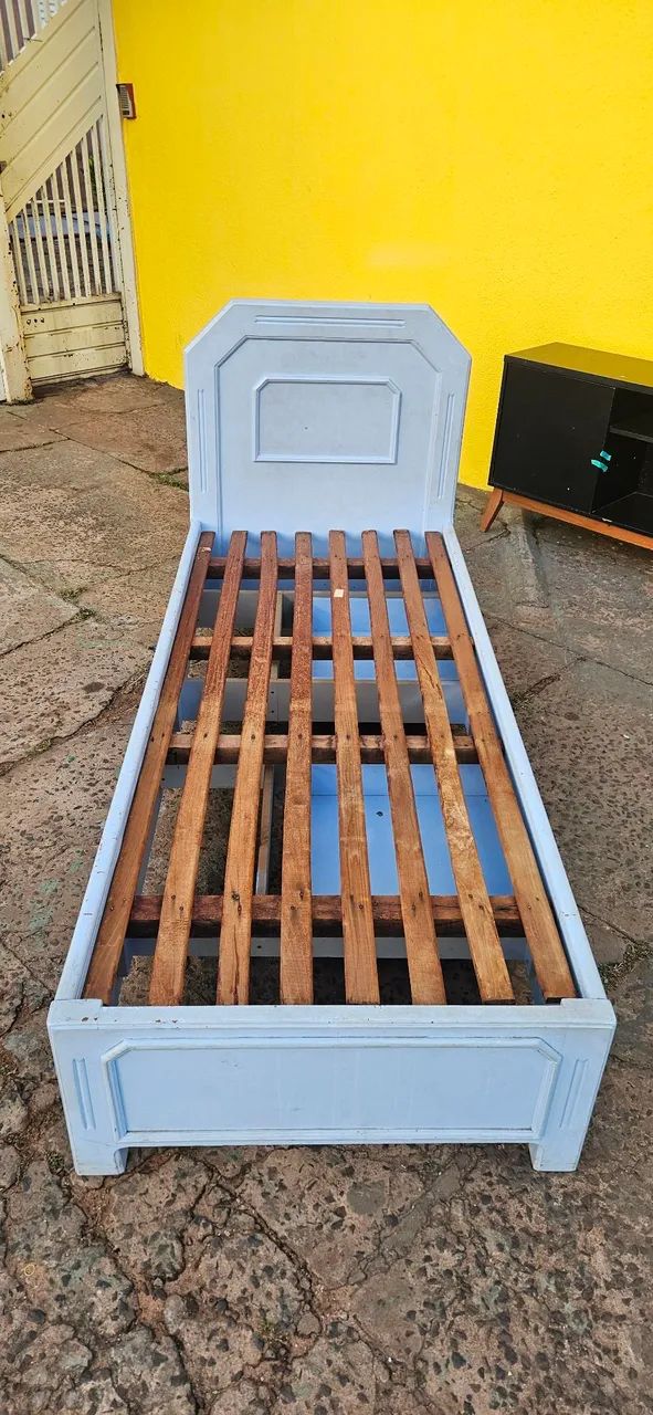 cama solteiro com gaveteiro madeira maciça ENTREGA GRÁTIS! - Foto 2